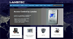 Desktop Screenshot of lanstec.com